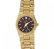 Ladies Bulova 97S90 Diamodn Watch Gold Tone with Black Dial