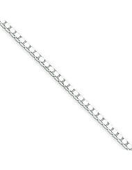 2MM 24" BOX 040 Sterling Silver NECK CHAIN SIZES 16 18 20 22 24 36 in