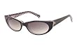 Tres Noir Cherry Bomb Sunglasses Black Pink Polka Dot Retro Sunglasses