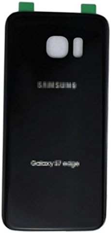 Replacement parts For Samsung Galaxy S7 edge G935 G935F G935A G935V G935P G935T OEM Rear Housing Glass Back Case Battery Door Cover with Adhesive Pre-installed (Black)