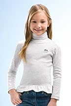 Girl's Stripe Turtleneck