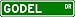 GODEL Street Sign ~ Personalized Family Lastname Sign ~ Gameroom, Basement, Garage Sign Novelty** ALUMINUM