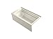 Kohler K-1122-XGHRA-96 Archer Bathtub, Biscuit