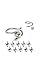 316L Surgical Steel Ear Cartilage Helix Rook Tragus Jewelry Twister Ring Choose your Color 16G