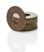 Silicon Bronze Flat Washer #6 .147" ID x .375" OD x .032" Thick (Pack of 25)