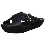 Fly London Humm Open Toe Flats