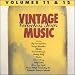 Vintage Music Original Classic Oldies From the 1950's and 1960's. Volumes 11 & 12