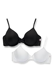2 Pack Angel Underwired Plain Bras