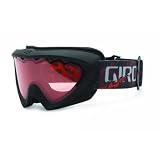 Giro Adler Kids/Youth Ski Goggles - Matte Black Frame / Vermillion 57 Lens - 2009747