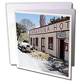 Albom Design Structure - Iconic Cardrona Hotel Cardrona New Zealand - Greeting Cards-12 Greeting Cards with envelopes