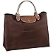 Longchamp - Le Pliage Open Tote, Chocolate
