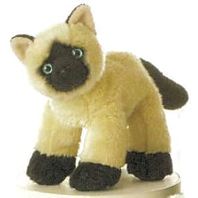 Plush Umi Siamese Cat Mini Flopsie 8 by Aurora