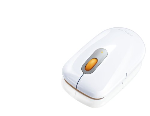 Philips SPM6950 Bluetooth High-performance LED optiche Maus inklusive Tasche, grau/mango f Preisvergleich