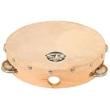 CP Single Row Tambourine, 10 Inches
