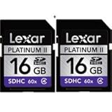 Lexar 16 GB 60x Platinum II Series, Secure Digital High Capacity (SDHC) Mem ....