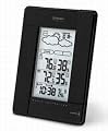 Oregon Scientific BAR388HGA Wireless Weather Station with Temperature/Humidity Display and Self-Setting Atomic Clock, Black