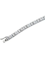 7" CZ Bracelet in Sterling Silver