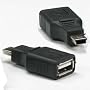 USB Female A To USB Mini Male B 5 Pin Adapter Free Shipping