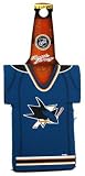 SAN JOSE SHARKS NHL BOTTLE JERSEY KOOZIE COOLER