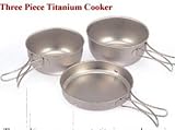Snow Peak 3 Piece Titanium Cook Set