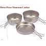 Snow Peak 3 Piece Titanium Cook Set