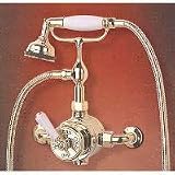 Barber Wilsons Thermostatic Mixer with Handspray and Cradle -TT6002 / TT6002-PB - colo/TT6002