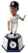 New York Yankees Derek Jeter Forever Collectibles Bobble Head Clock - Baseball Sports Merchandise
