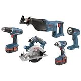 Bosch 18v 5-Piece Cordless Combo Kit