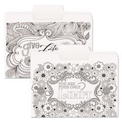FOLDER,COLORING,24/PK,WH