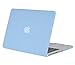 MOSISO Compatible with MacBook Pro 13 inch Case 2015 2014 2013 end 2012 Older Version (Models: A1502 & A1425) with Retina Display, Protective Plastic Hard Shell Case Cover, Airy Blue