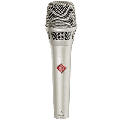 Neumann KMS104 NI Hand Held Cardioid Vocal Microphone - Nickel