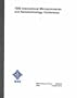 Microprocesses and Nanotechnology Conference, 1999