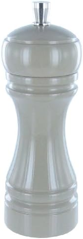 Marlux 5 1/2 Inch Salt Mill, Shiny Lacquered Taupe