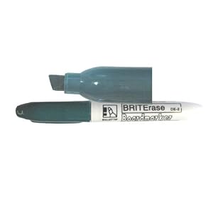 BRITErase Dry Erase Markers – Set of 25 GREEN Chisel Tip…Low Odor…Non-Toxic Dry Erase Markers
