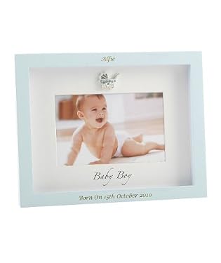 Personalised Boys Pram 'Born On' Frame