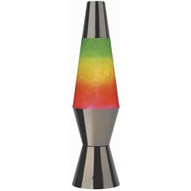 Lava Lite 1780-6 Bob Marley Mystical Cloud Rasta Tint with Skins, 10-Inch