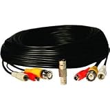 New Security Labs Sla-41 Bnc Audio/Video Power Extension Cable 50 Ft Includes Rca Coupler