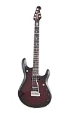Ernie Ball Music Man John Petrucci 6 Electric Guitar Piezo Bridge, Pearl Redburst