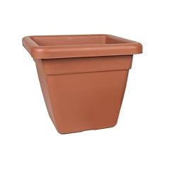 Euro3Plast 1704.01 Pflanzk�bel "Krea Quadro", L�nge: 35 cm Farbe: terra