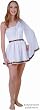 Ladies Roman Toga Costume (Size:Small 1-3)