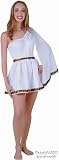Ladies Roman Toga Costume (Size:Small 1-3)