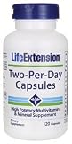 LIFE EXTENSION TWO PER DAY 120 CAPSULES