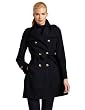 Tommy Hilfiger Womens Double-Breasted Belted Classic Trench Coat - Navy (Sizes XS - XL)