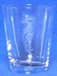 Individually Hand Etched Seahorse Rocks Glass 4.5"H Set / 4