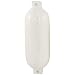 Dock-Rite Ribbed Twin-Eye Fender (White\ 8.5 x 27-Inch 21.6 X 67.8 cm, 5/8-Inch - 1.59 cm)