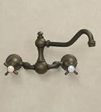 Royale Two Hole Wall Mounted Kitchen Mixer
