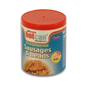 Hotcan Self Heating Reay to Eat Meal - Sausages & Beans