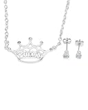 Disney Crystal Stud Women Jewelry Set. Total Item weight 0.5 g.
