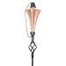 6 pack, fiberglass wick, L shaped shepherd hook base, snuffer included