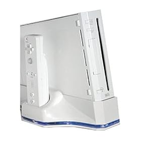 Wii 4-1 Cooling Stand With 110/240 Volt AC Adapter